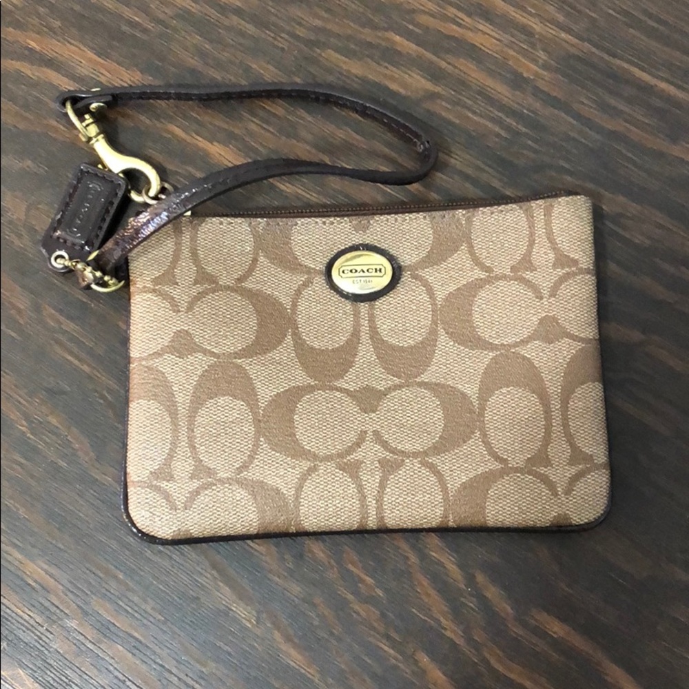 Coach wristlet